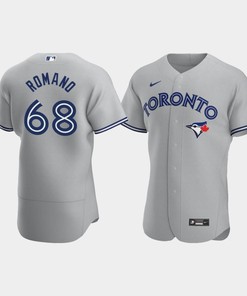 Jordan Romano 68 Toronto Blue Jays Gray Road Jersey
