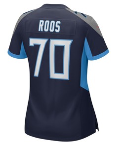 Jordan Roos Tennessee Titans Women's Game Player Jersey - Navy