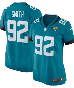 Jordan Smith Jacksonville Jaguars Womens Game Jersey - Teal Nfl