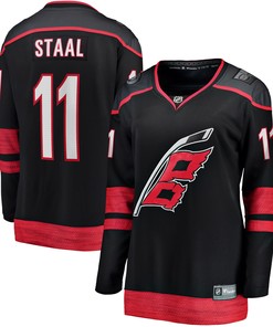 Jordan Staal Carolina Hurricanes Fanatics Branded Womens Breakaway Alternate Player Jersey - Black Nhl