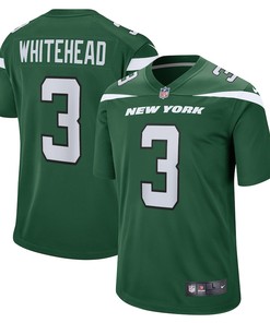 Jordan Whitehead New York Jets Game Player Jersey - Gotham Green