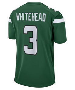 Jordan Whitehead New York Jets Game Player Jersey - Gotham Green
