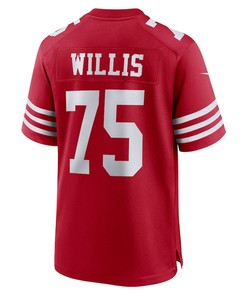 Jordan Willis San Francisco 49ers Team Game Player Jersey - Scarlet