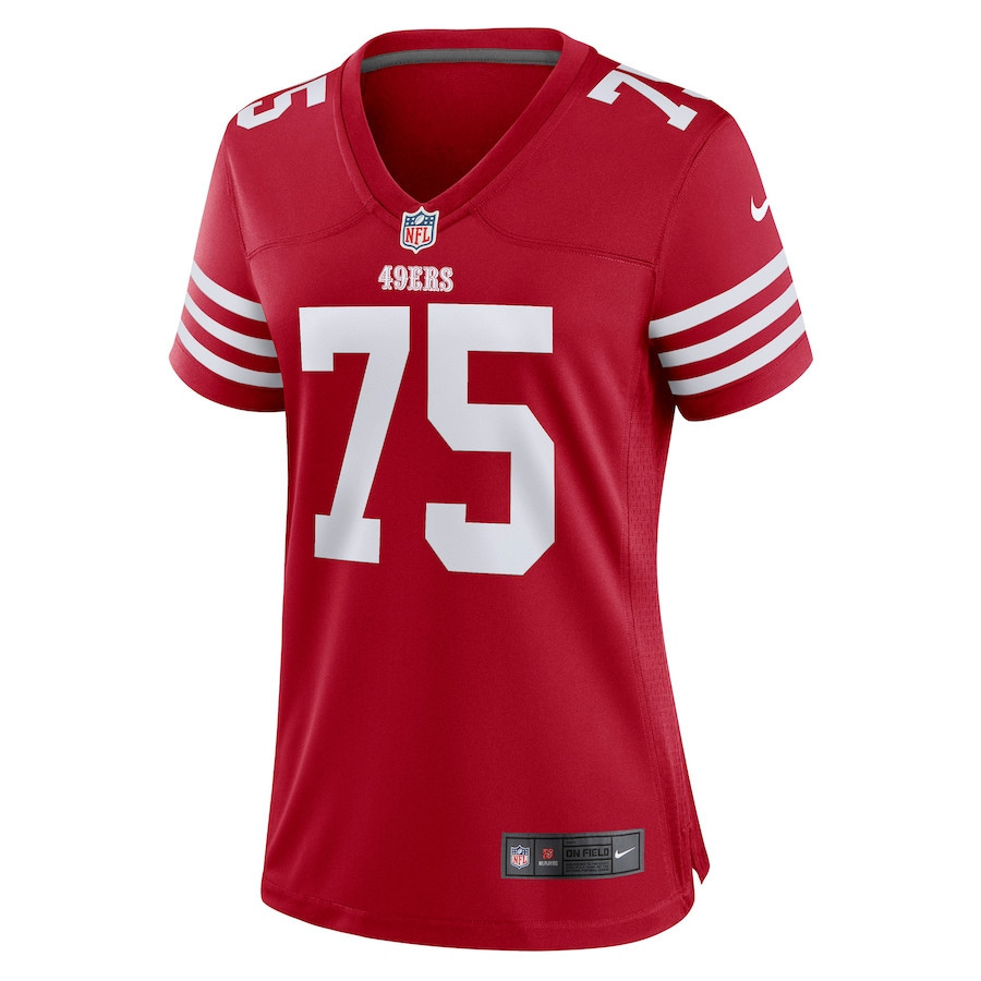 Jordan Willis San Francisco 49ers Women's Team Game Player Jersey - Scarlet
