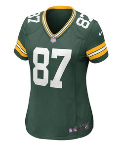 Jordy Nelson 87 Green Bay Packers Women's Retired Game Jersey - Green