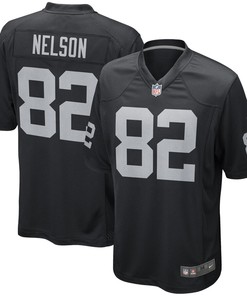 Jordy Nelson Las Vegas Raiders Nike Game Jersey - Black