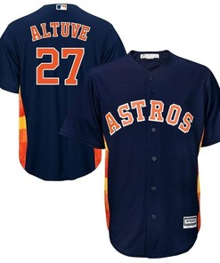 Jose Altuve Houston Astros Big And Tall Cool Base Player Jersey - Navy