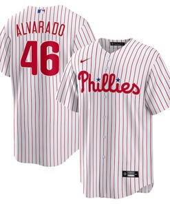 José Alvarado 46 Philadelphia Phillies Men Jersey - White