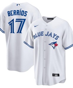José Berríos 17 Toronto Blue Jays Home Jersey - White