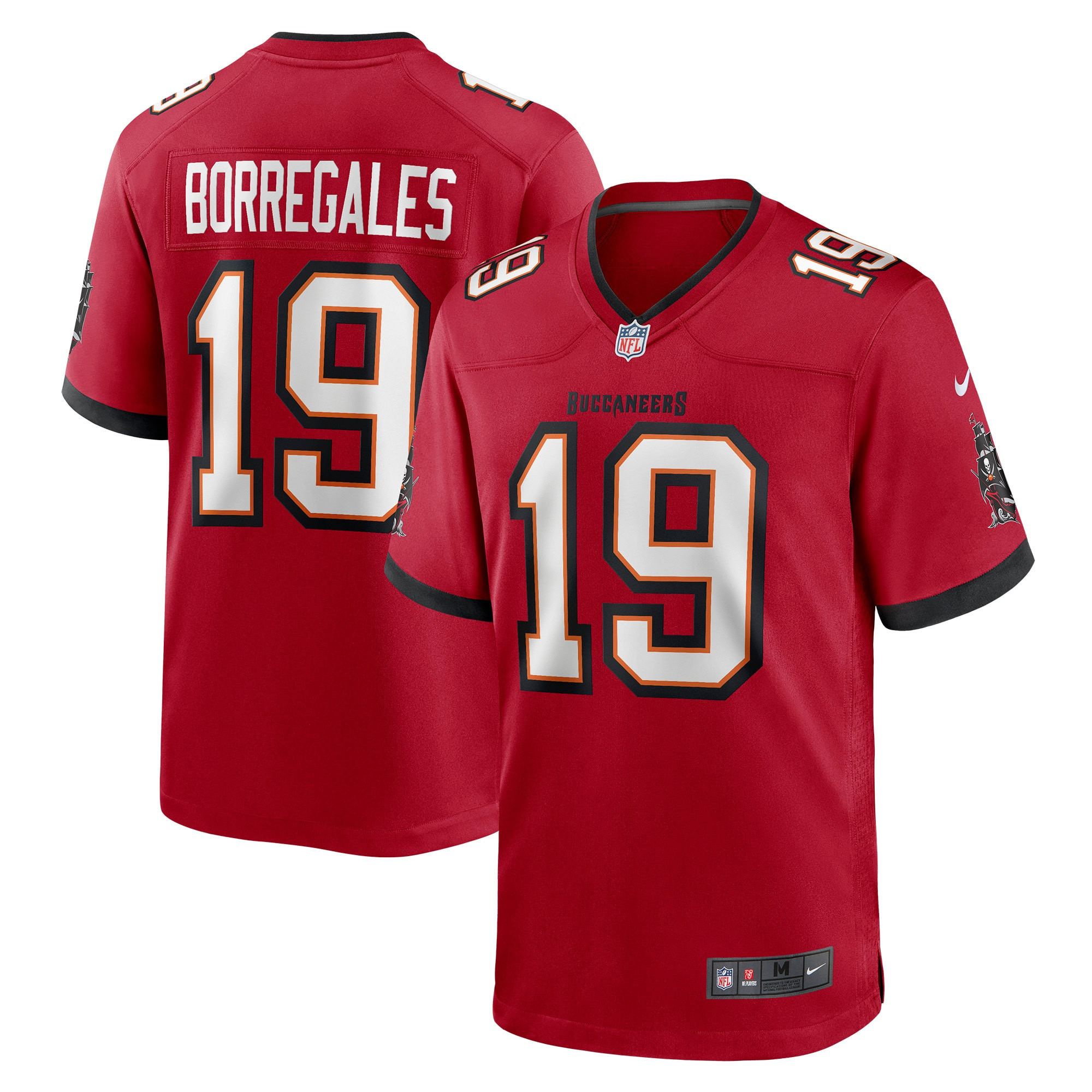 Jose Borregales Tampa Bay Buccaneers Game Jersey - Red Nfl