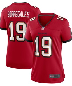 Jose Borregales Tampa Bay Buccaneers Womens Game Jersey - Red Nfl
