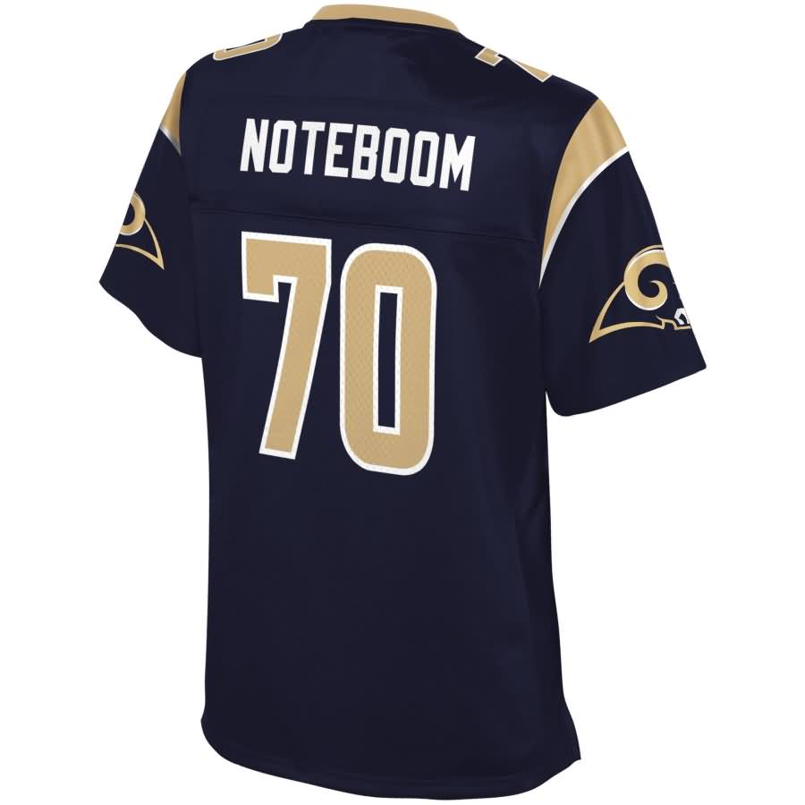 Joseph Noteboom Los Angeles Rams Nfl Pro Line Womens Player Jersey - Navy