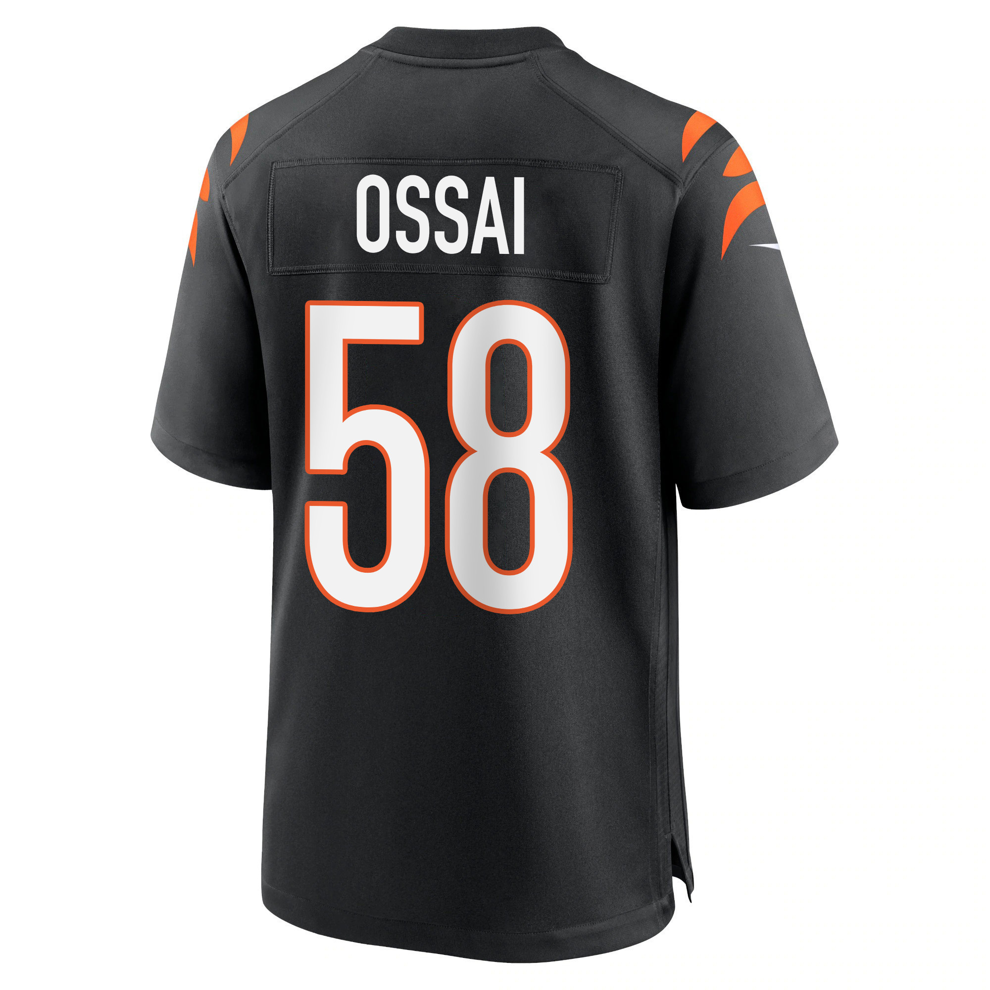 Joseph Ossai 58 Cincinnati Bengals Super Bowl LVII Champions Men Game Jersey - Black