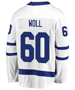 Joseph Woll 60 Toronto Maple Leafs Stanley Cup 2023 Playoffs Patch Away Breakaway Men Jersey - White