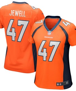 Josey Jewell Denver Broncos Womens Game Jersey - Orange Nfl