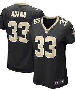 Josh Adams New Orleans Saints Womens Game Jersey - Black Nfl