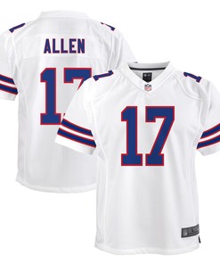 Josh Allen Buffalo Bills Game Player Jersey - White Nfl