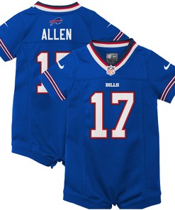 Josh Allen Buffalo Bills Newborn & Infant Romper Jersey - Royal Nfl