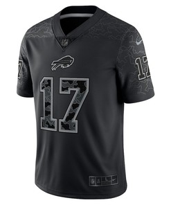 Josh Allen Buffalo Bills RFLCTV Limited Jersey - Black
