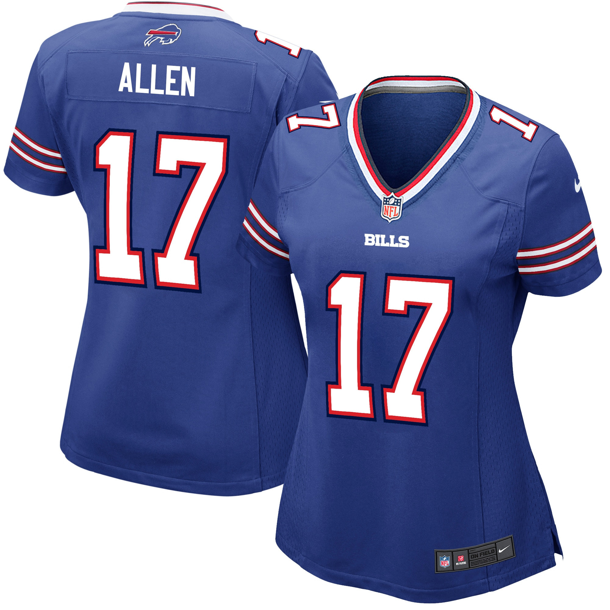 Josh Allen Buffalo Bills Womens Game Player Jersey Royal Nfl
