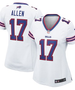 Josh Allen Buffalo Bills Womens Game Player Jersey - White Nfl