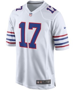 Josh Allen Buffalo Bills Youth Game Jersey - White