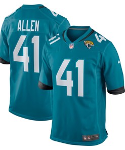 Josh Allen Jacksonville Jaguars Game Jersey - Teal Nfl