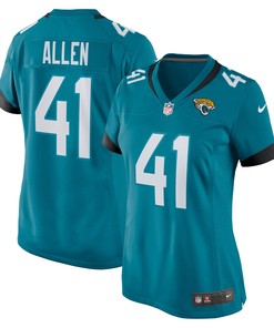 Josh Allen Jacksonville Jaguars Womens Game Jersey - Teal Nfl