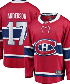 Josh Anderson Montreal Canadiens Fanatics Branded Breakaway Player Jersey - Red Nhl