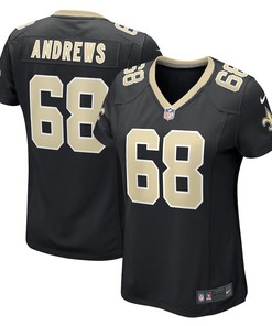 Josh Andrews New Orleans Saints Women's Game Player Jersey - Black