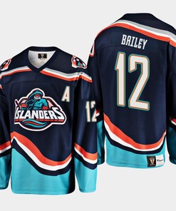 Josh Bailey 12 New York Islanders Navy Reverse Retro 2.0 Jersey 2022-23