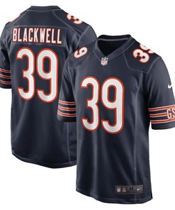 Josh Blackwell Chicago Bears Game Player Jersey - Navy
