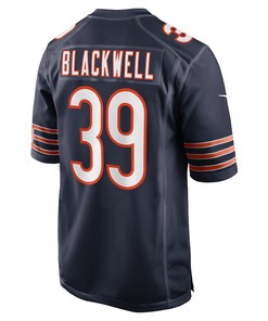 Josh Blackwell Chicago Bears Game Player Jersey - Navy