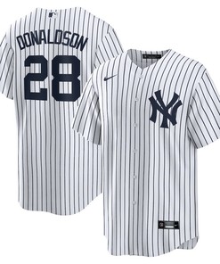 Josh Donaldson 28 New York Yankees Home Men Jersey - White