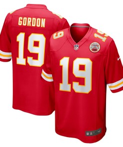Josh Gordon Kansas City Chiefs Game Jersey - Red Nfl