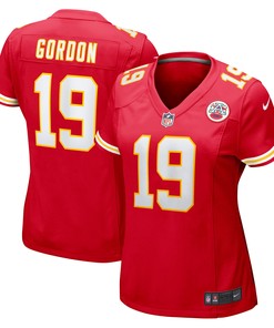 Josh Gordon Kansas City Chiefs Womens Game Jersey - Red Nfl