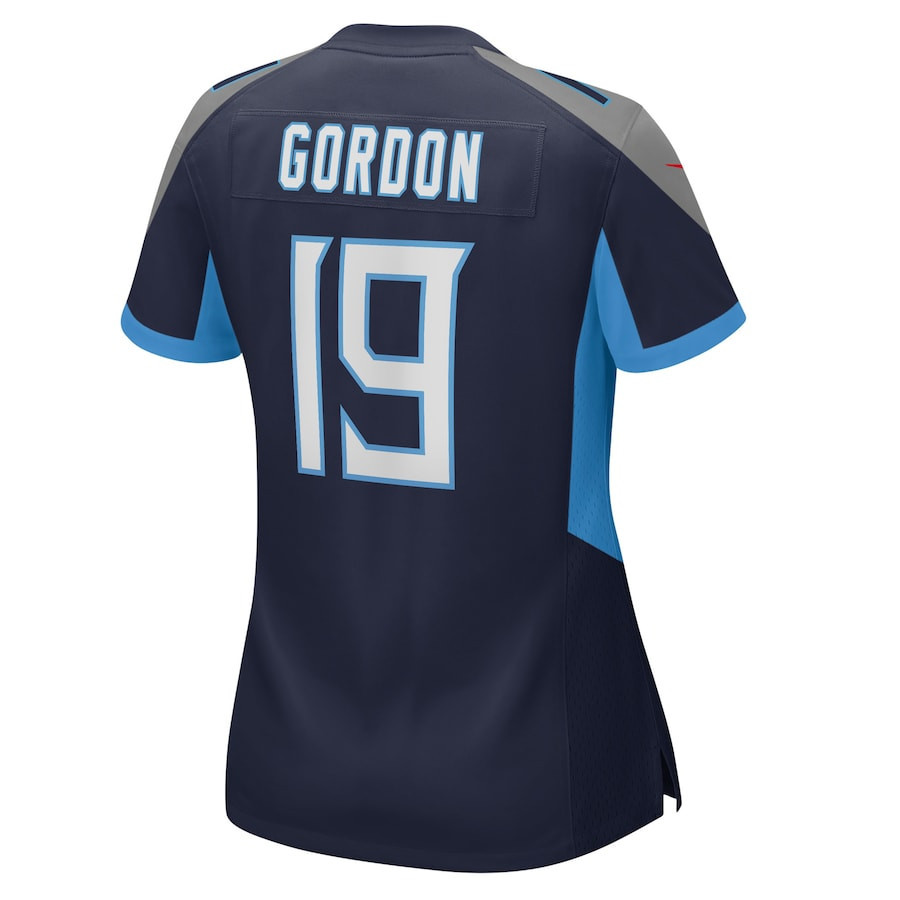 Josh Gordon Tennessee Titans Women's Game Player Jersey - Navy