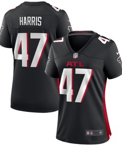 Josh Harris Atlanta Falcons Womens Game Jersey - Black Nfl