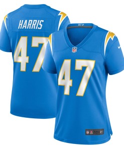 Josh Harris Los Angeles Chargers Womens Game Jersey - Powder Blue Nfl