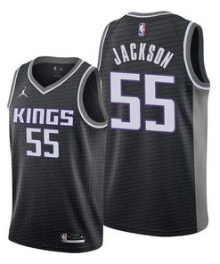 Josh Jackson 55 Sacramento Kings 2022 Statement Edition Black Jersey 2022 Trade Jersey