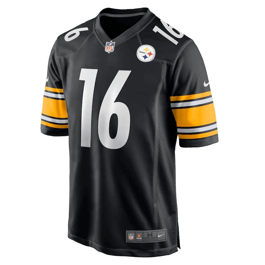 Josh Jackson Pittsburgh Steelers Game Player Jersey - Black