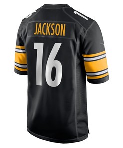 Josh Jackson Pittsburgh Steelers Game Player Jersey - Black