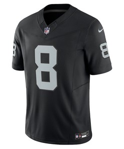 Josh Jacobs 8 Las Vegas Raiders Nike Vapor F.U.S.E. Limited Jersey - Black