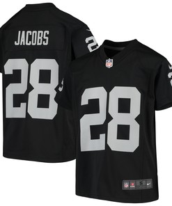 Josh Jacobs Las Vegas Raiders Game Jersey Black Nfl