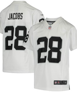 Josh Jacobs Las Vegas Raiders Game Jersey - White Nfl