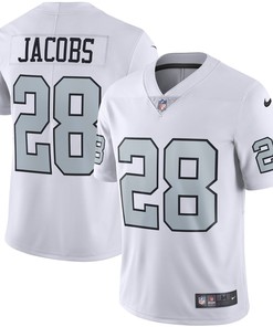 Josh Jacobs Las Vegas Raiders Vapor Untouchable Color Rush Limited Player Jersey - White Nfl