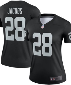 Josh Jacobs Las Vegas Raiders Womens Legend Jersey Black Nfl