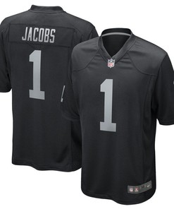 Josh Jacobs Oakland Raiders 2019 Nfl Draft First Round Pick Game Jersey Black 2019