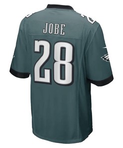 Josh Jobe Philadelphia Eagles Game Player Jersey - Midnight Green