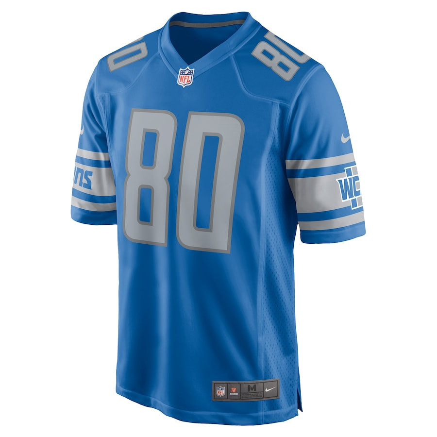 Josh Johnson Detroit Lions Player Game Jersey - Blue
